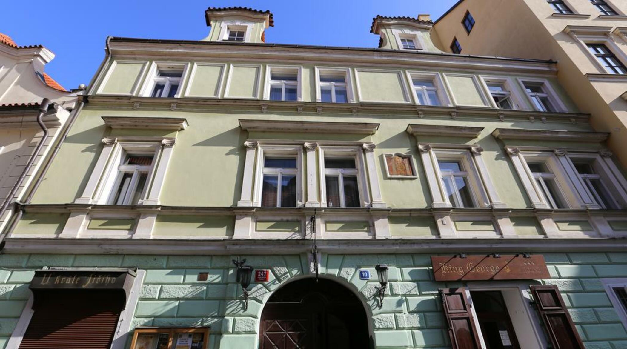 Hotel King George Praha Bagian luar foto